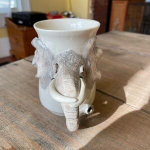 Handmade Elephant Vase